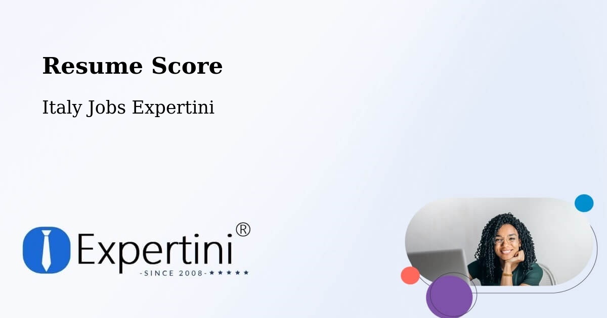 Resume Score & Job Description Match Tool – Viterbo - Italy Jobs Expertini